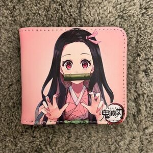 Anime Pink Key & Card Holder